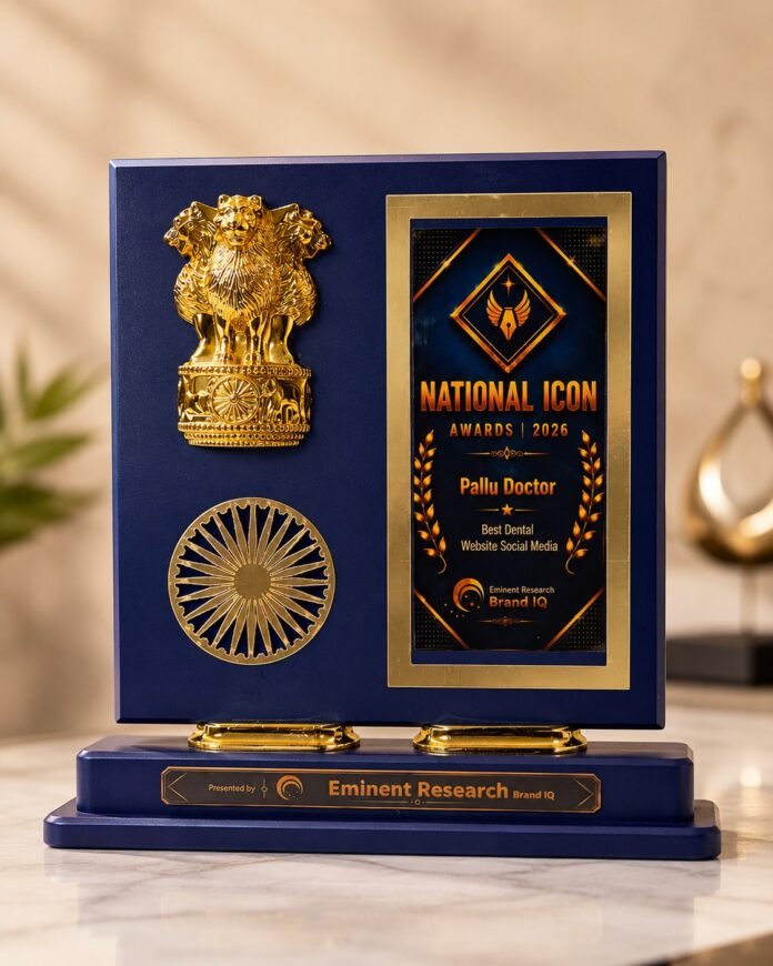 Pallu Doctor Wins Best YouTuber Award for Excellence in Dental Education